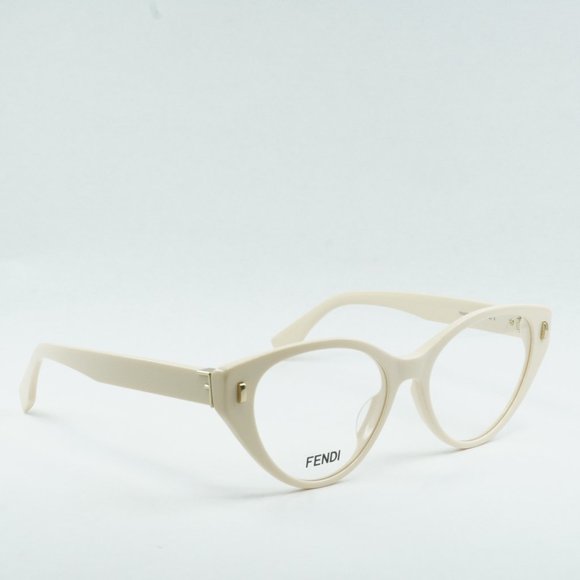 FINAL PRICE NEW FENDI FE50020I 025 IVORY EYEGLASSES main image 8